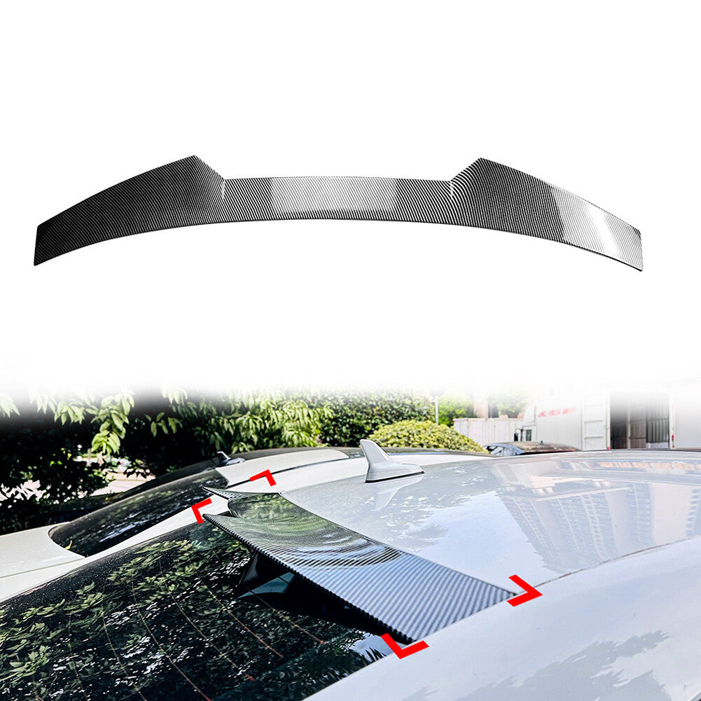 Rear Roof Spoiler Wing Lip for Audi A3 S3 RS3 4-Door Sedan 2014-2020 2015