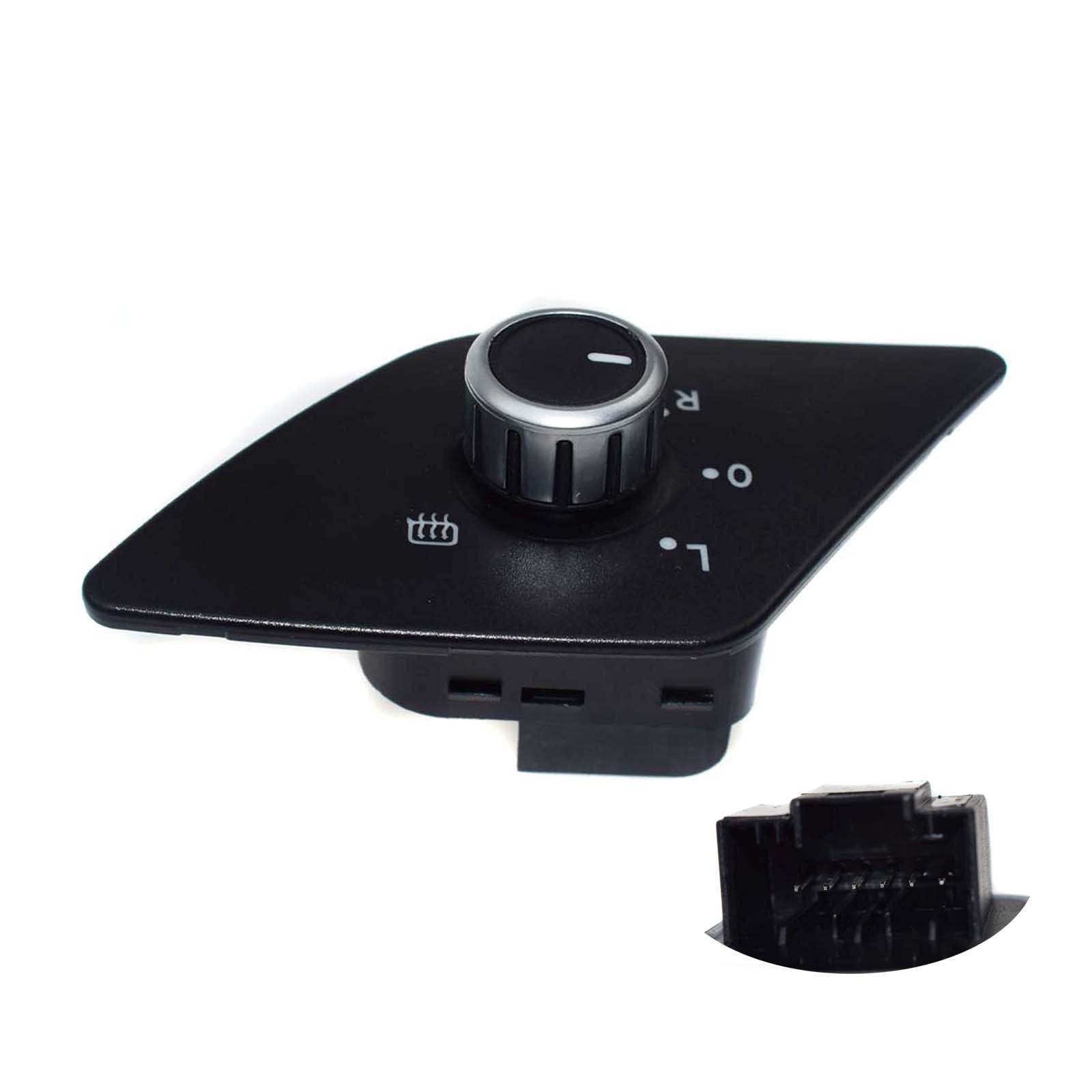 The new chrome-plated side mirror adjustment hot folding knife switch is compatible with MK6 11-13 5C79565E- n