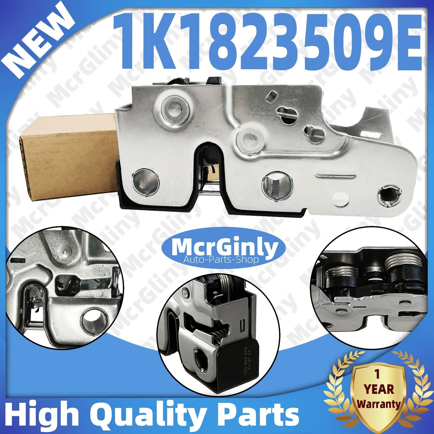 1K1823509E Under-hood Lock for Golf 2004-2009 / for Jetta 2005-2010 n