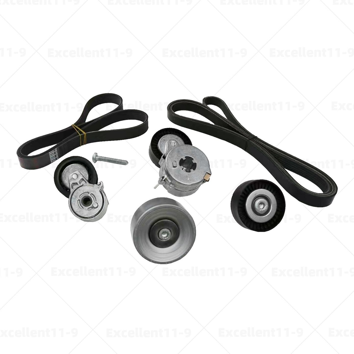 3.0T drive belt kit for Audi A6 Quattro CAJA CCAA 6PK2456 7PK1270 06E903133Q- n