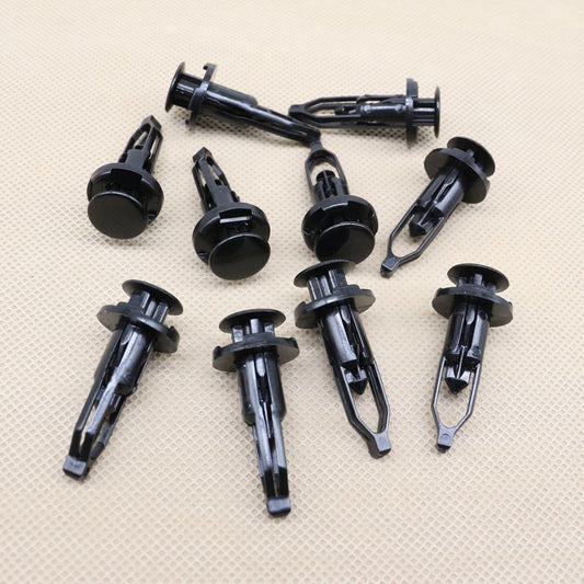 10-piece set of push-type anti-collision cover fixing buckles suitable for Toyota 52161-20010