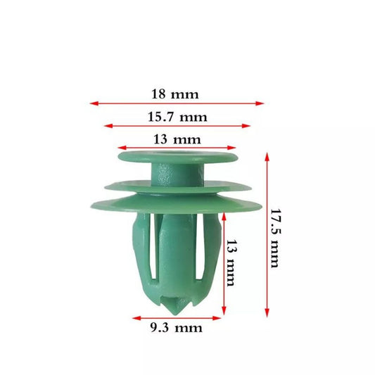 91560SZW003 Door Panel Interior Trim Retainer Clips for Honda for Civic