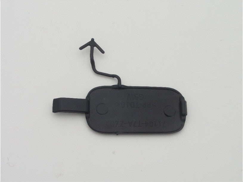 1 Pcs Front Bumper Tow Eye Hook Cover Cap Unpainted Fit for Honda HR-V 2016-2017 Q
