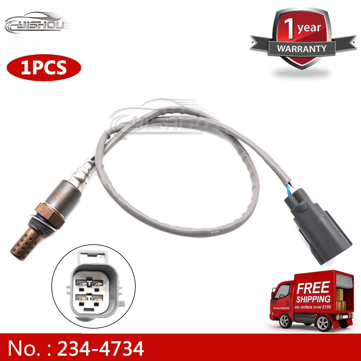 234-4734 Upstream O2 Oxygen Sensor for Volvo S70, V70, S40, V50, 05-10 2.4L L5