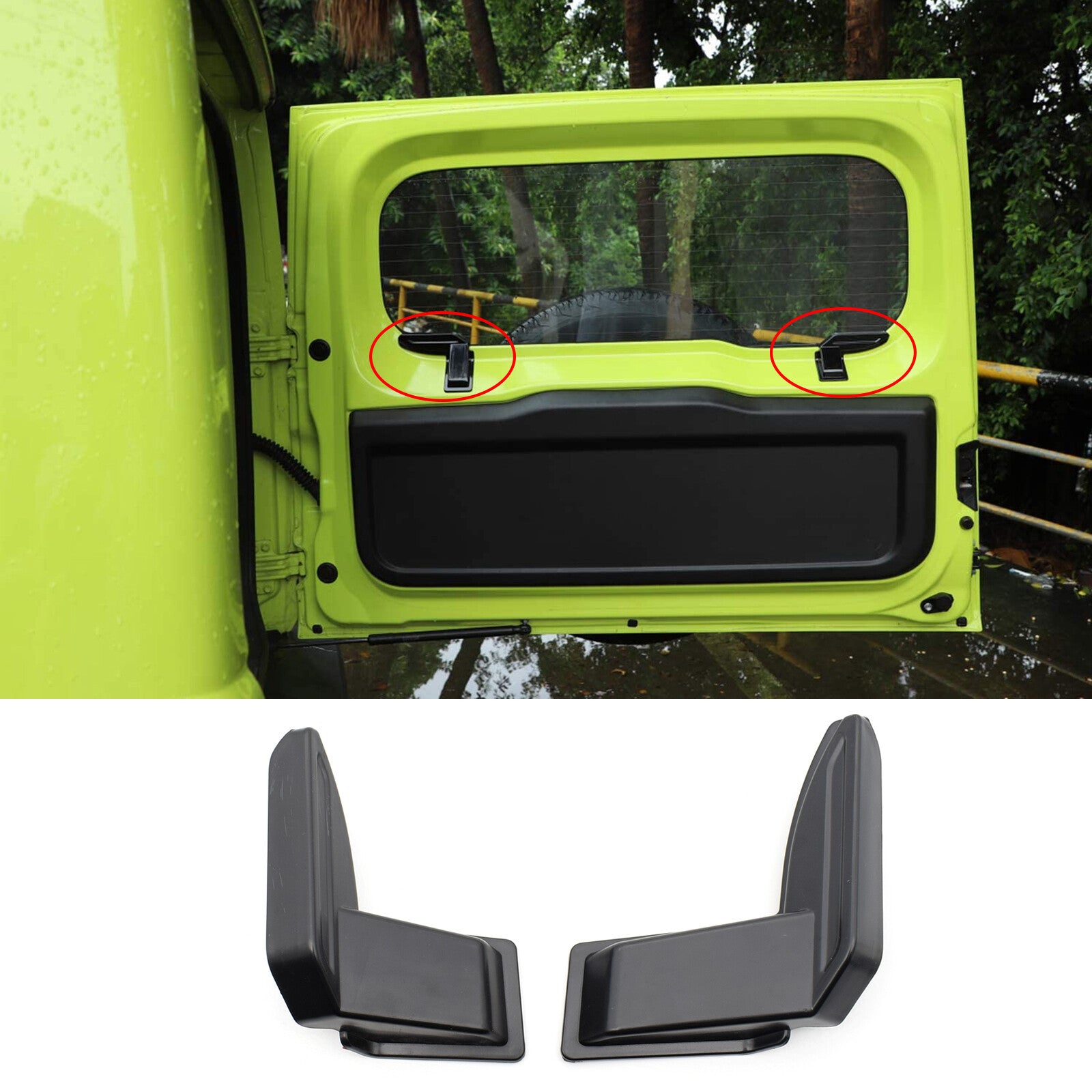 Rear Windshield Heating Wire Protection ABS Demister Cover for Suzuki for Jimny JB64
