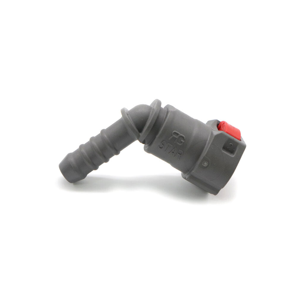 For auto Fuel line quick connector degree female fuel 2X 2pcs/lot 7.89mm ID6 8x6 Q