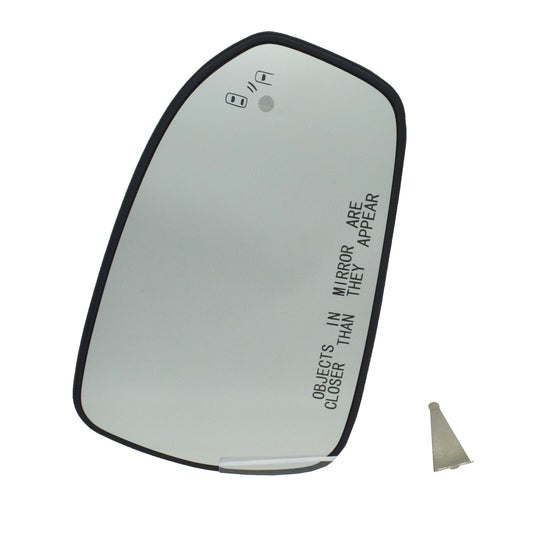 Right side mirror with heated blind spot monitor for Fusion 2013 - 2020- v