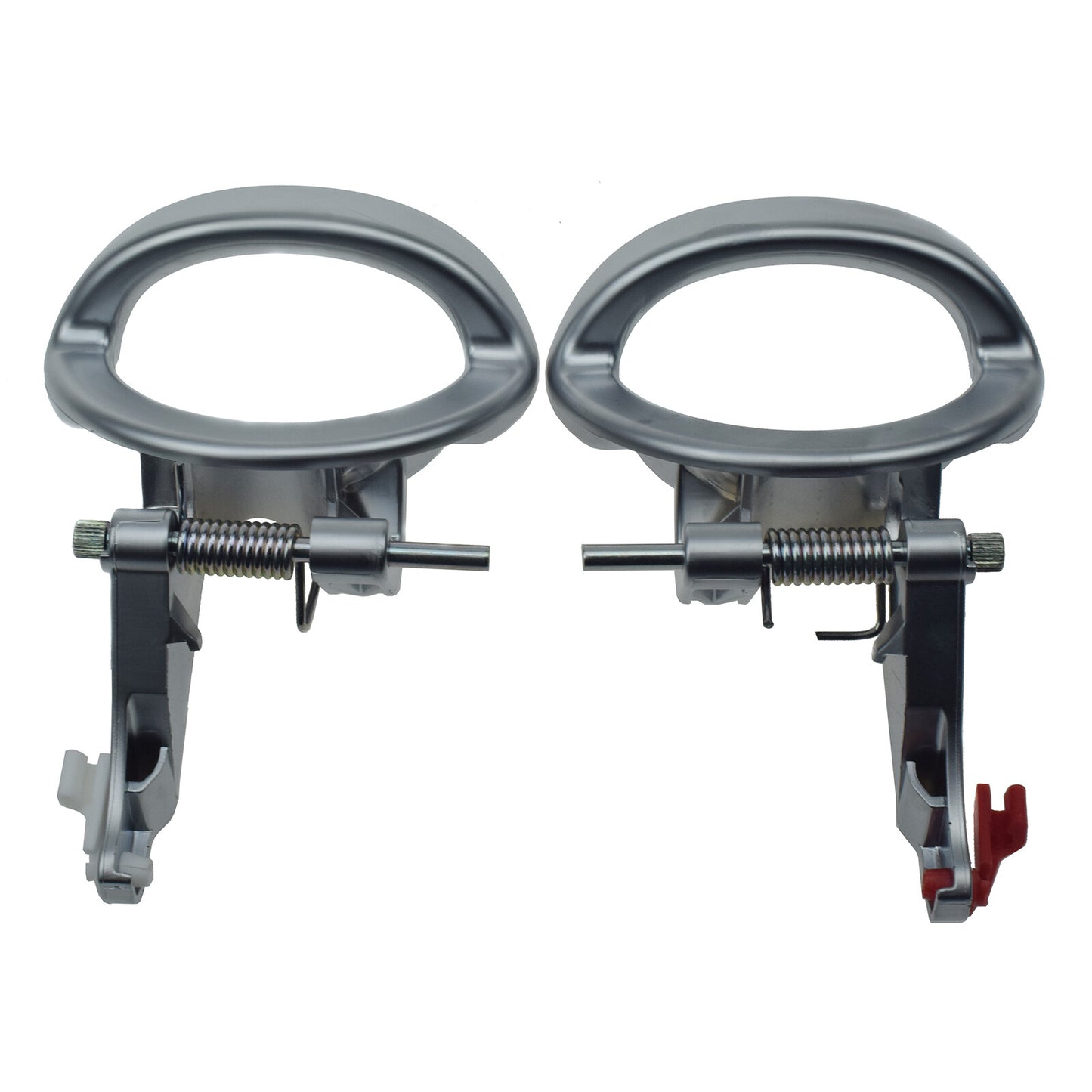 2PCS Chrome Interior Left  Right Front/Rear Door Handles For 07-11 for Dodge Nitro