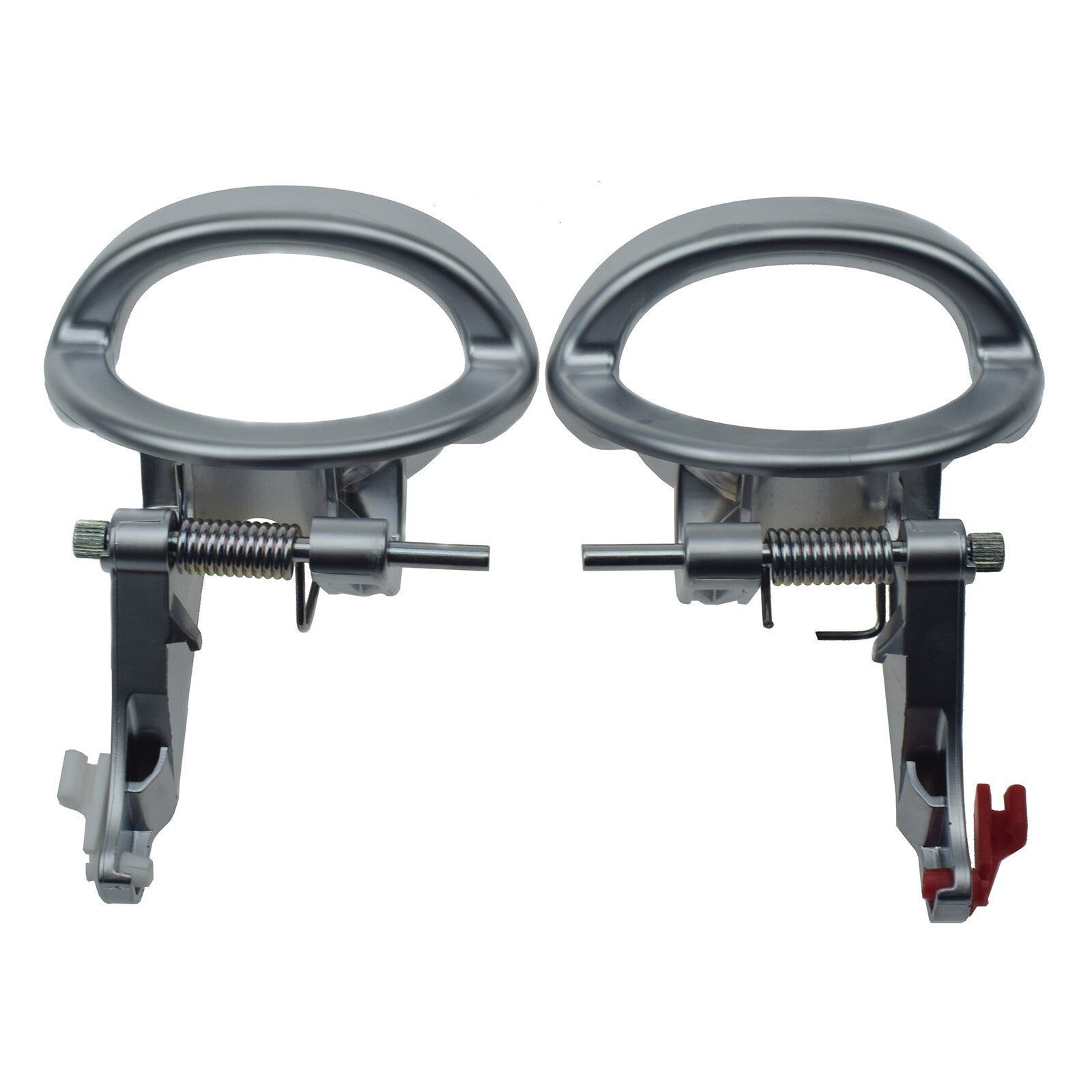 2PCS Chrome Interior Left  Right Front/Rear Door Handles For 07-11 for Dodge Nitro