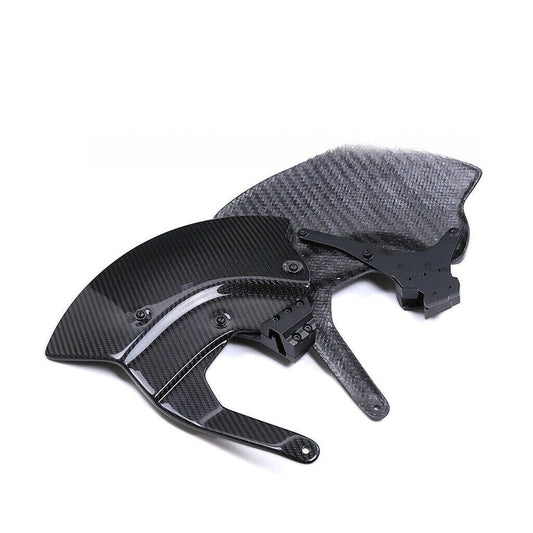 Carbon fiber brake cooler, caliper radiator, and wheel cover for BMW S1000RR 2019 - 2025
