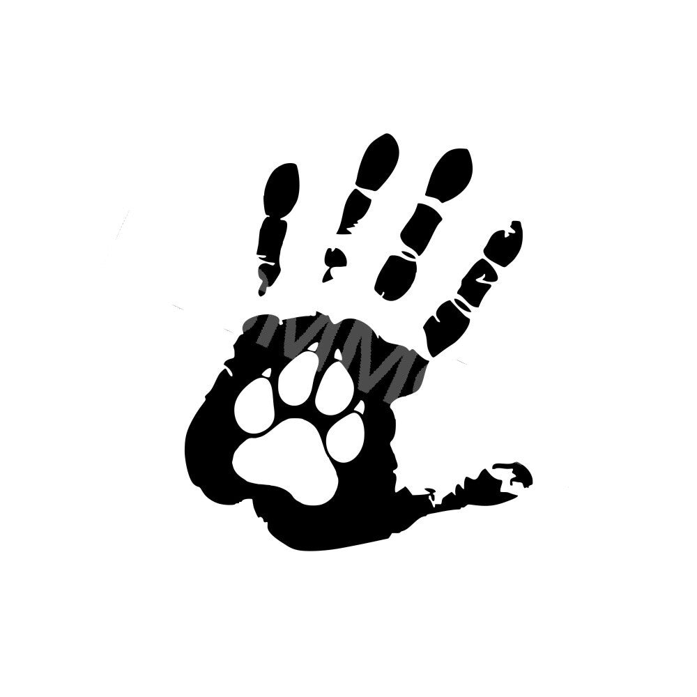 Paw Print Decal Stickers Dog Cat Pet Puppy Vinyl Car Laptop Window Decor DIY