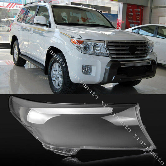 for Toyota for Land Cruiser 2012-15 Headlight Lens Cover Clear Lampshade lamp shell