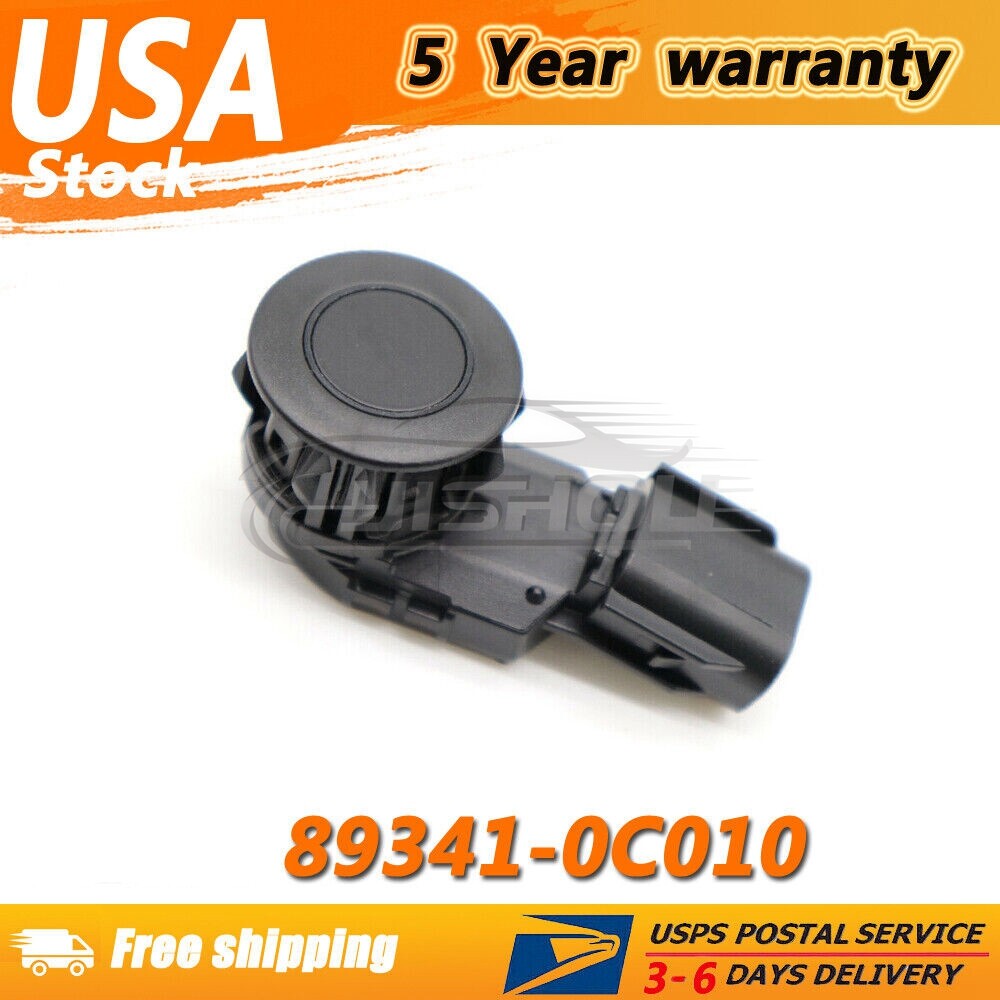 Black Bumper Parking Sensor for Toyota RAV4 Tacoma Tundra 2014-2018 89341-0C010
