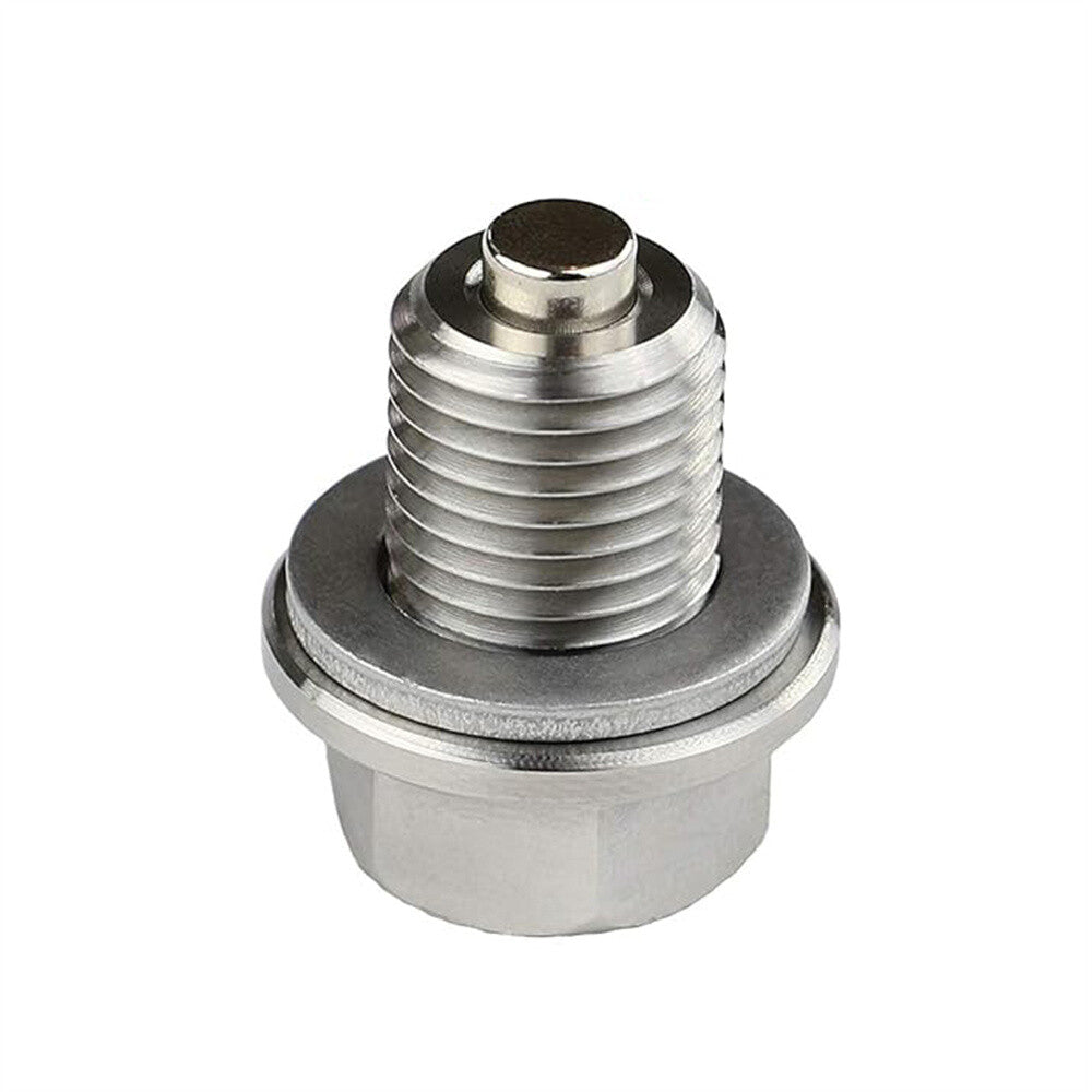 New M14x1.5 Stainless Steel Engine Oil Drain Plug with Magnet for Hyundai | for Kia Q