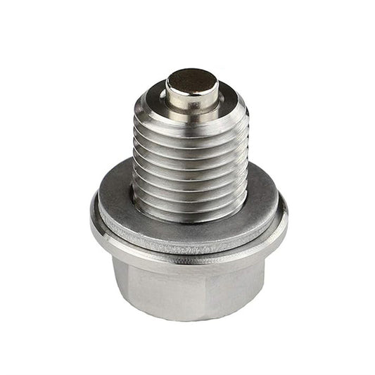 New M14x1.5 Stainless Steel Engine Oil Drain Plug with Magnet for Hyundai | for Kia Q