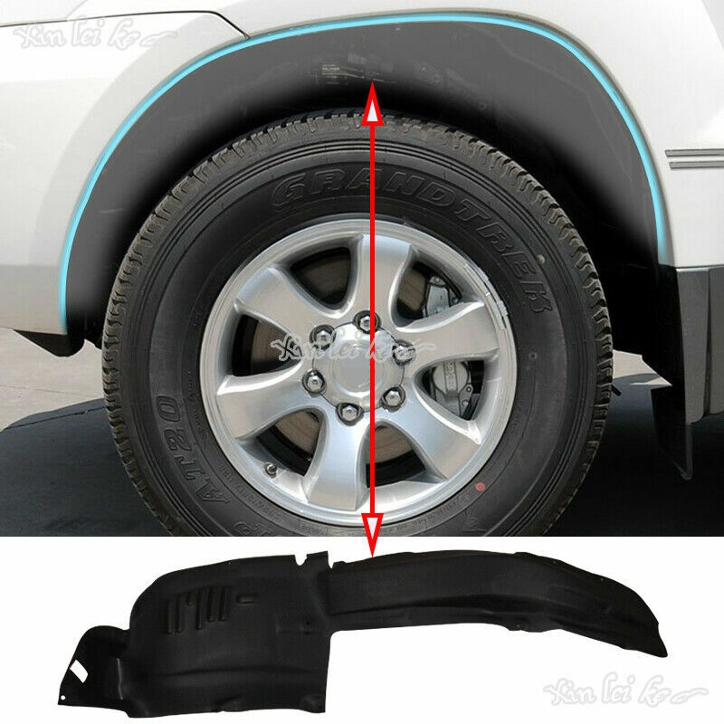 Front Inner Fender Wheel Well Splash Guard Linings for Toyota Prado 2003-2009