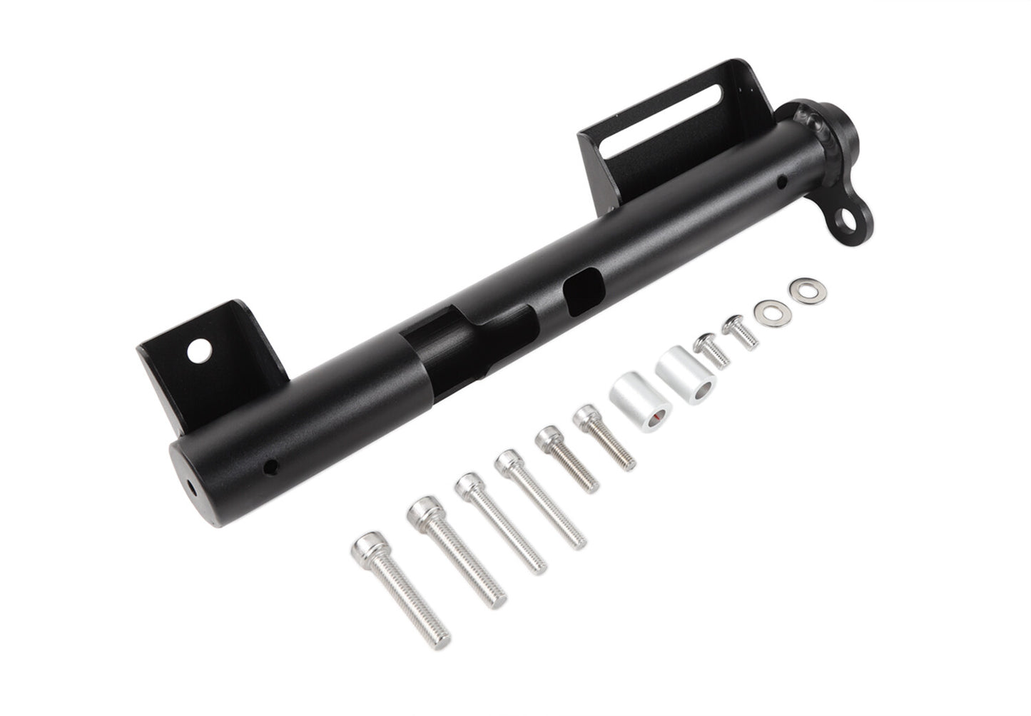 Aluminum Flagpole Holder for Jeep for Wrangler TJ 1997-2006 Multi-Function Black 1PC