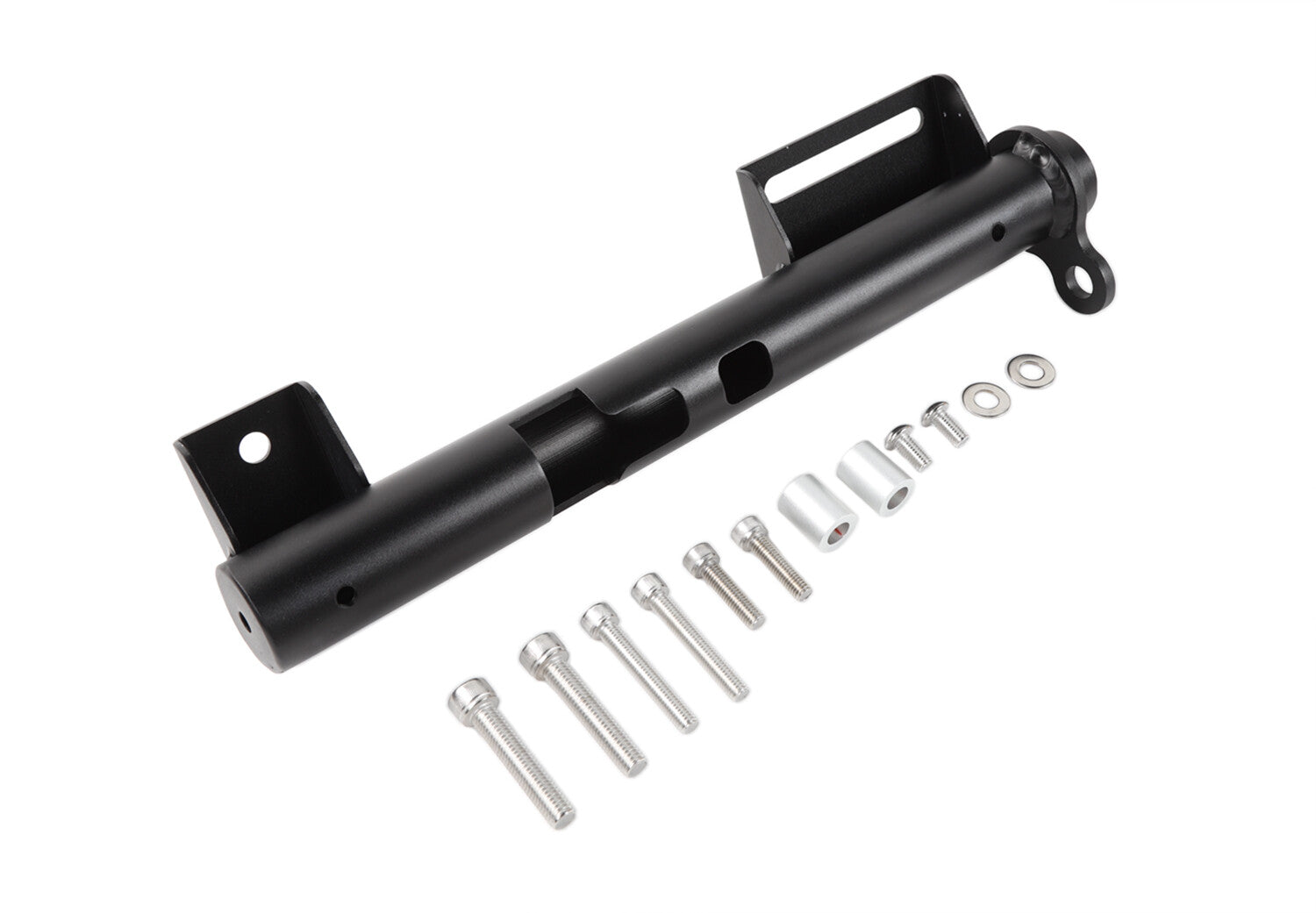 Aluminum Flagpole Holder for Jeep for Wrangler TJ 1997-2006 Multi-Function Black 1PC