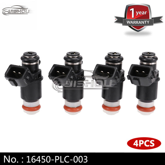 4x 16450-PLC-003 fuel sensor injectors suitable for Honda for Civic 1.7L EX DX HX LX 2001-2005