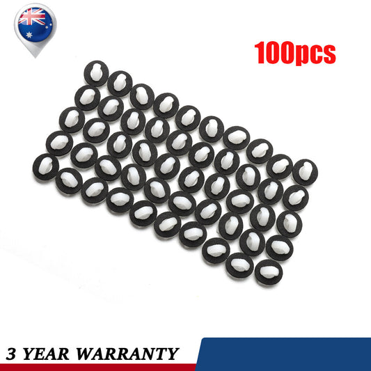 100PCS NEW Rocker Moulding Clip W/Sealer Compatible for Hyundai 87702-H1000 AU Q