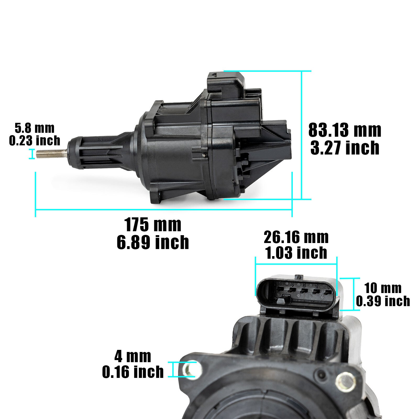 1X Wastegate Valve Actuator for BMW X3 G01 X2 F39 X1 F48 G31 G30 F33 11657850453