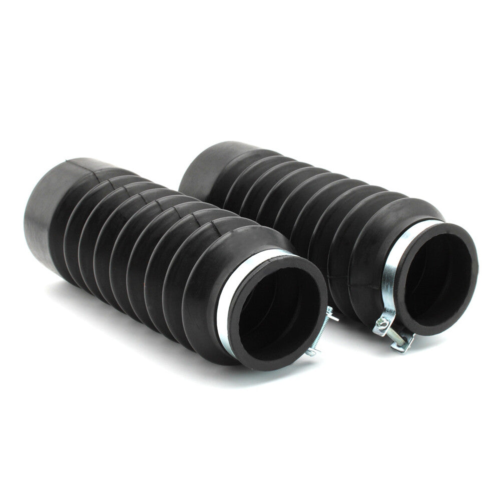 For T100 Hinkley 2001-2013 Rubber Front Fork Dust Cover Gaiters Boots A96-38018
