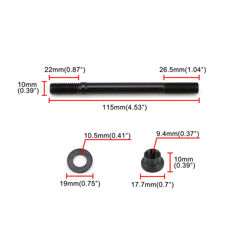 201-4302 Head Stud Kit for BMW 2.5L M50 3.0L S50US 3.2L S52US M50 S50 Heavy Duty Q