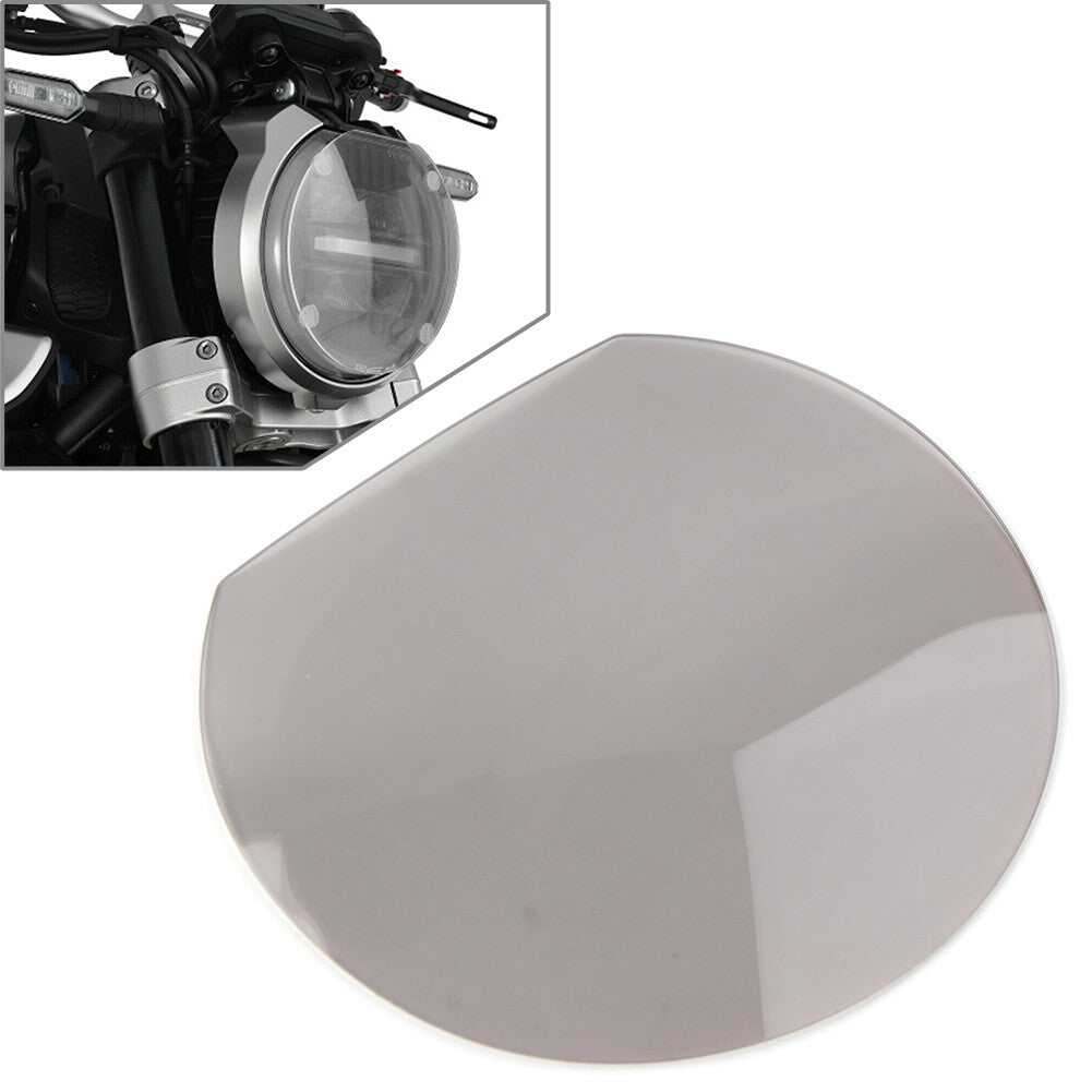 Smoke Front Headlight Protector Lens Cover for Honda CB650R CB1000R 2018-2019 Q