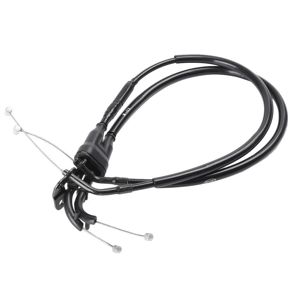 2pcs Motorcycle Throttle Tubing Accelerator Lines Fit for Yamaha YZF R1 2007 2008 Q