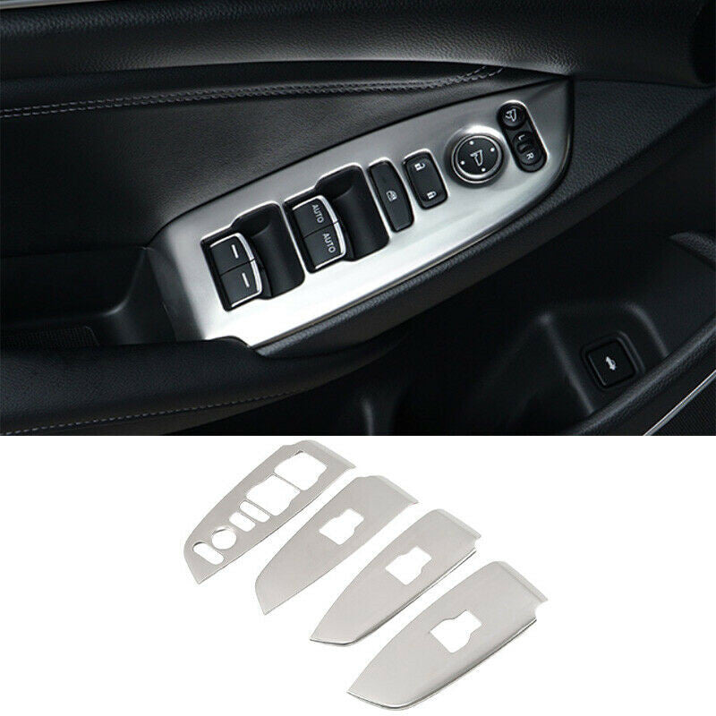 15Pcs Carbon Fiber Full Kit Cover Trim For E-Class W211 2003-2009 v