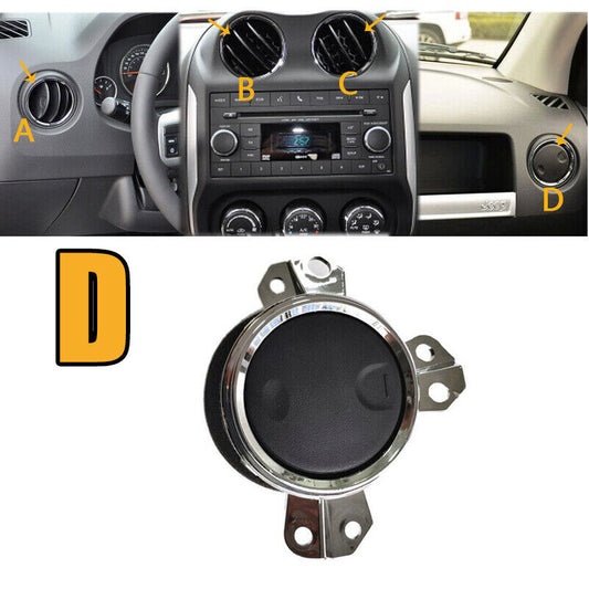 Suitable for 2009-2014 for Jeep Compass Patriot front dashboard air conditioning vent socket