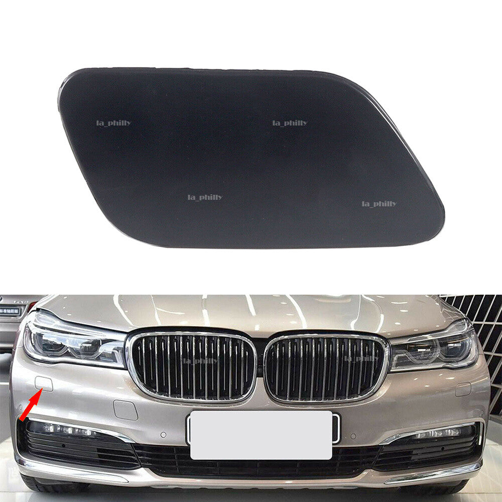 Front Headlight Washer Spray Cover Left Fit for BMW 7-Series 750i 740i [51117405595] Q