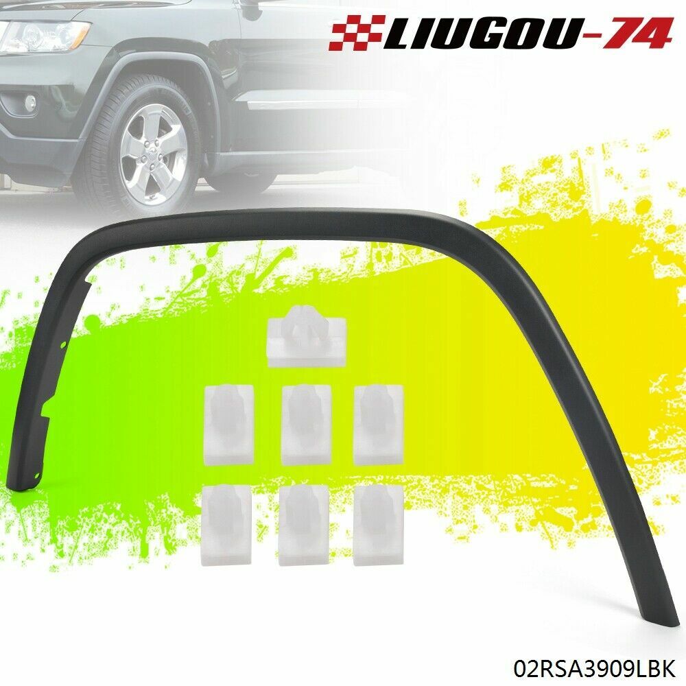 Front fender with shimmering texture on the left driver's side, suitable for 2011-17 for Jeep Grand Cherokee. Q