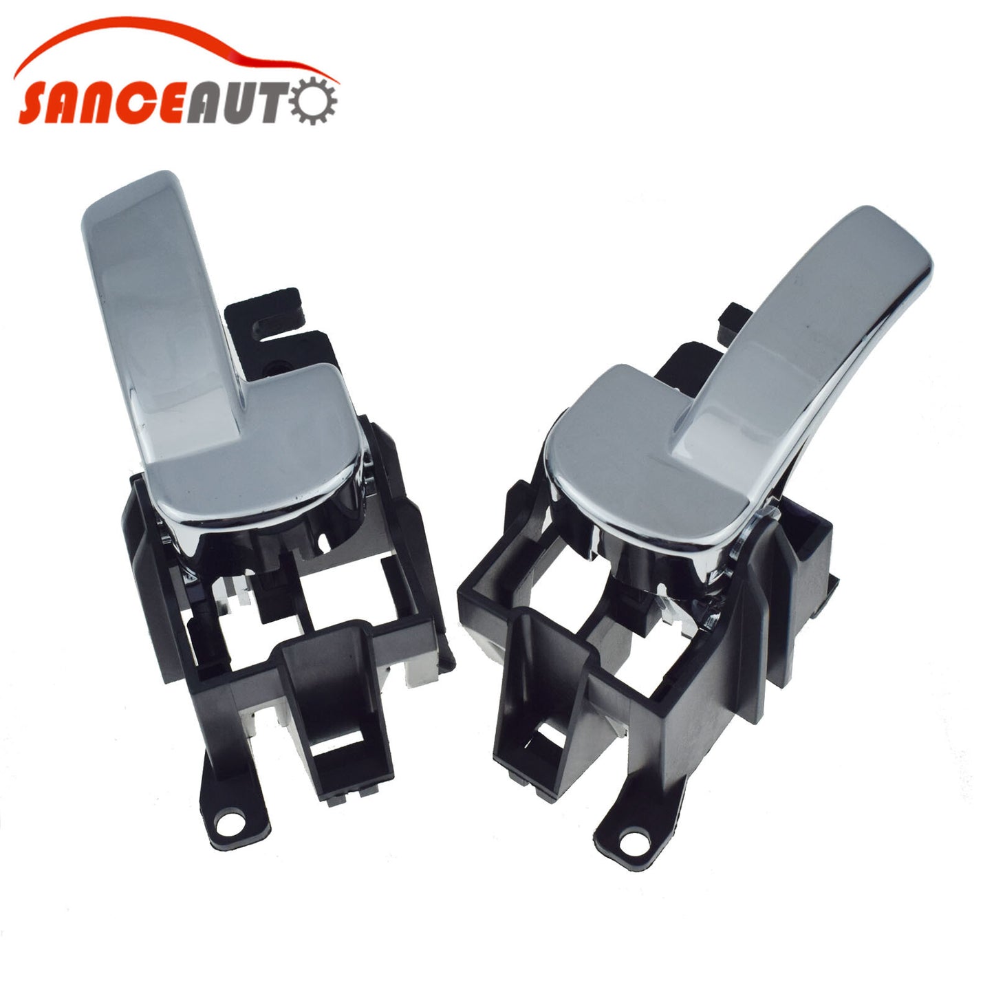 2-piece set of left and right interior door handles suitable for Navara Pathfinder 80670-4X02B- n