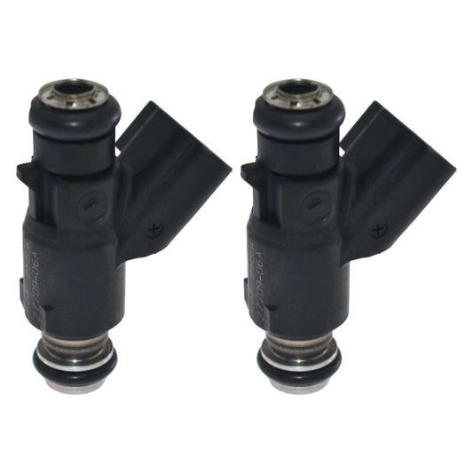 2x Fuel Injector for Harley Davidson Motorcycle 25 Degree Road King Street Glide Q