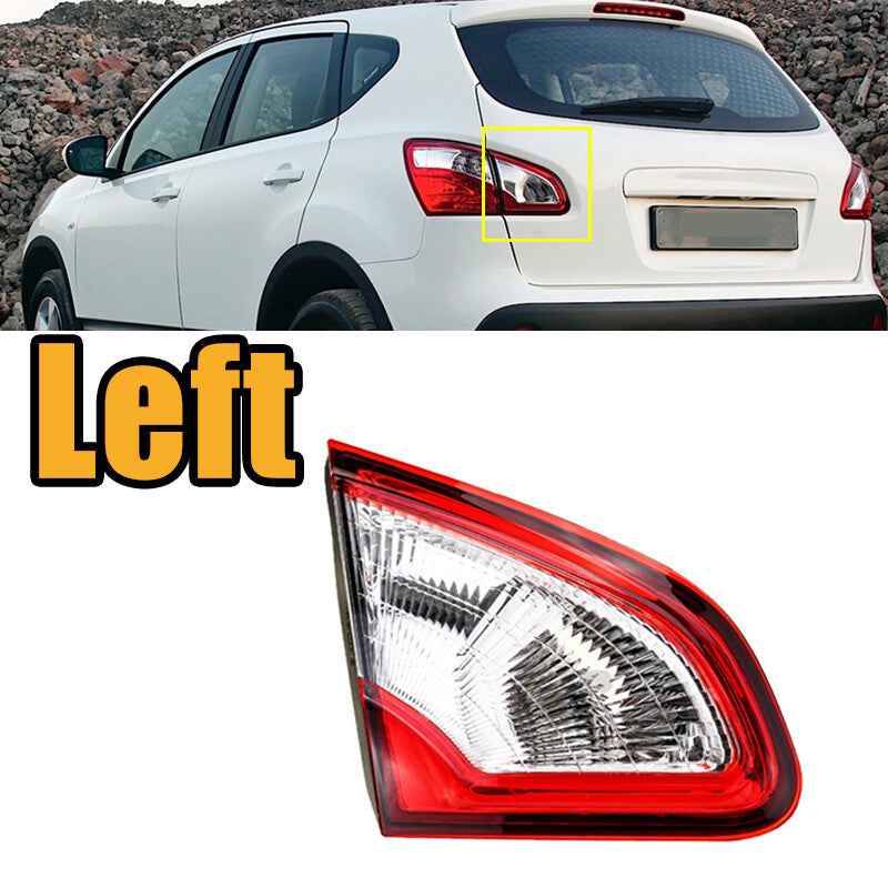 Left Rear Tail Light Inside Brake light for Nissan Qashqai 2010 -2014 EU Version