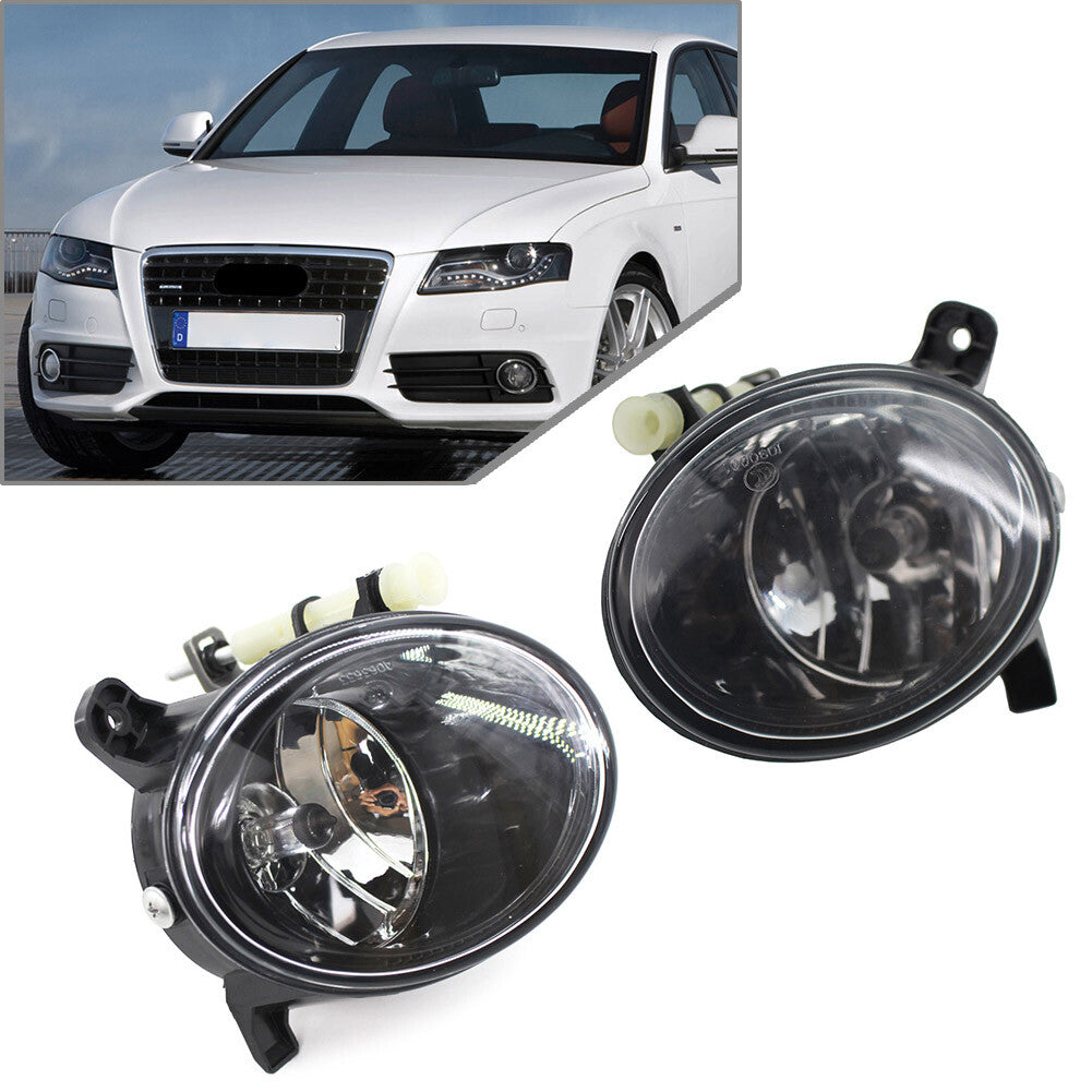 2PCS Front Bumper Fog Lamp Light Fit for Audi A4 S4 A6 S6 Q5 SQ5 8T0-941-699-B