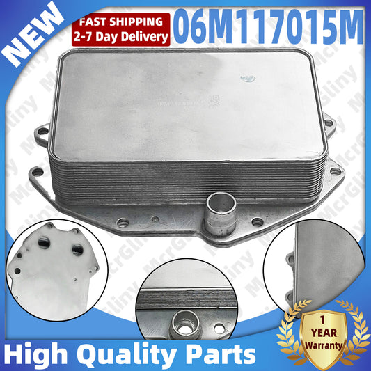 Engine oil cooler #06M117015M is suitable for Audi S4 S5 A6 A7 for A8 Quattro Q7 Q8 and Touareg. n