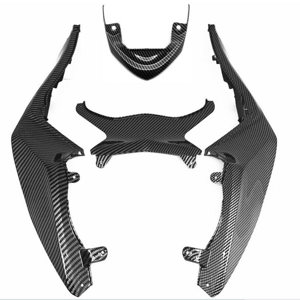 Carbon Fiber Rear Tail Side for Seat Mid Cover Fairing for KAWASAKI ZX-6R 2013-2018