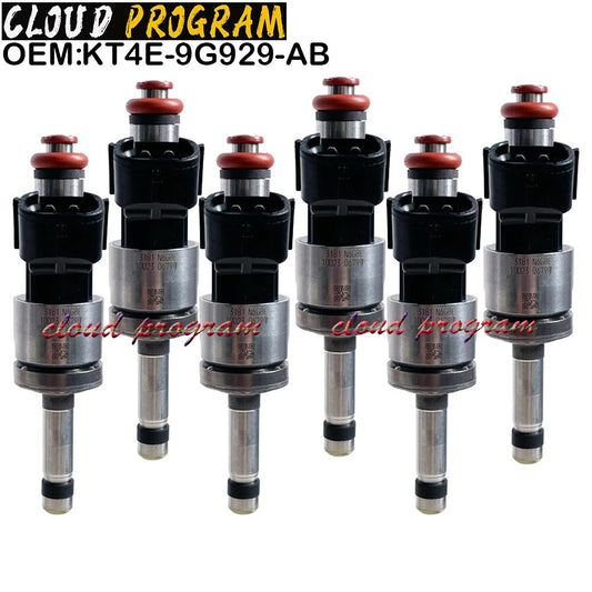 Set of 6 Fuel Injectors 19-2023 For Edge V6 2.7L for Lincoln Nautilus V6 2.7L v