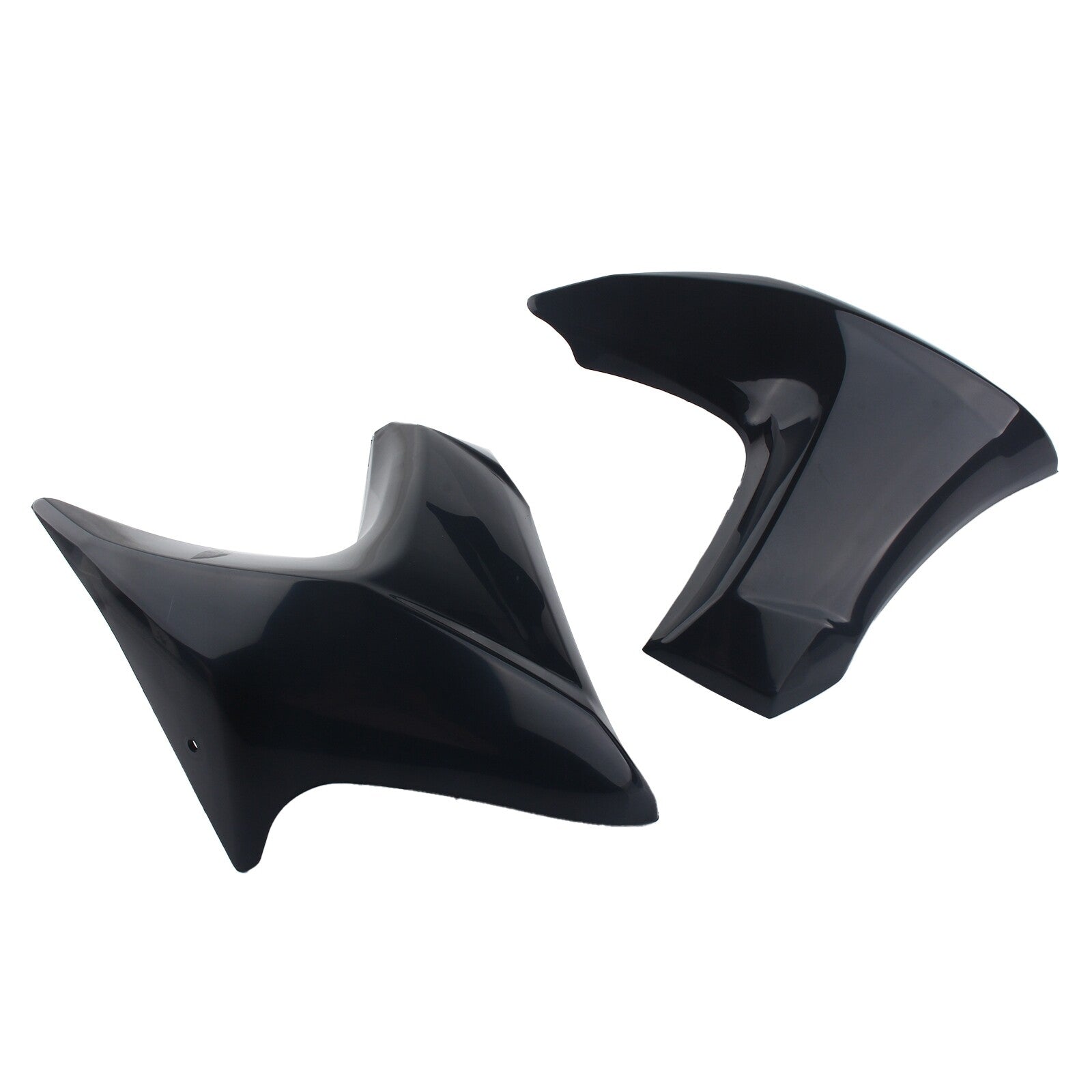 Front Side Radiator Cover Panel Fairing Cowling ABS for KAWASAKI ER-6N 2012-2016 Q