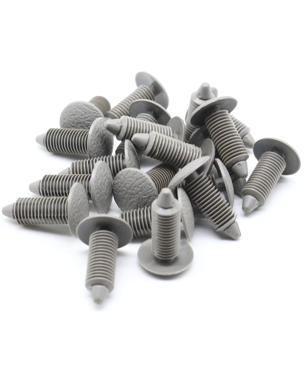 20 Pcs Grey Trim panel retainer Molding Fasteners Clip  for ford  N807154-S