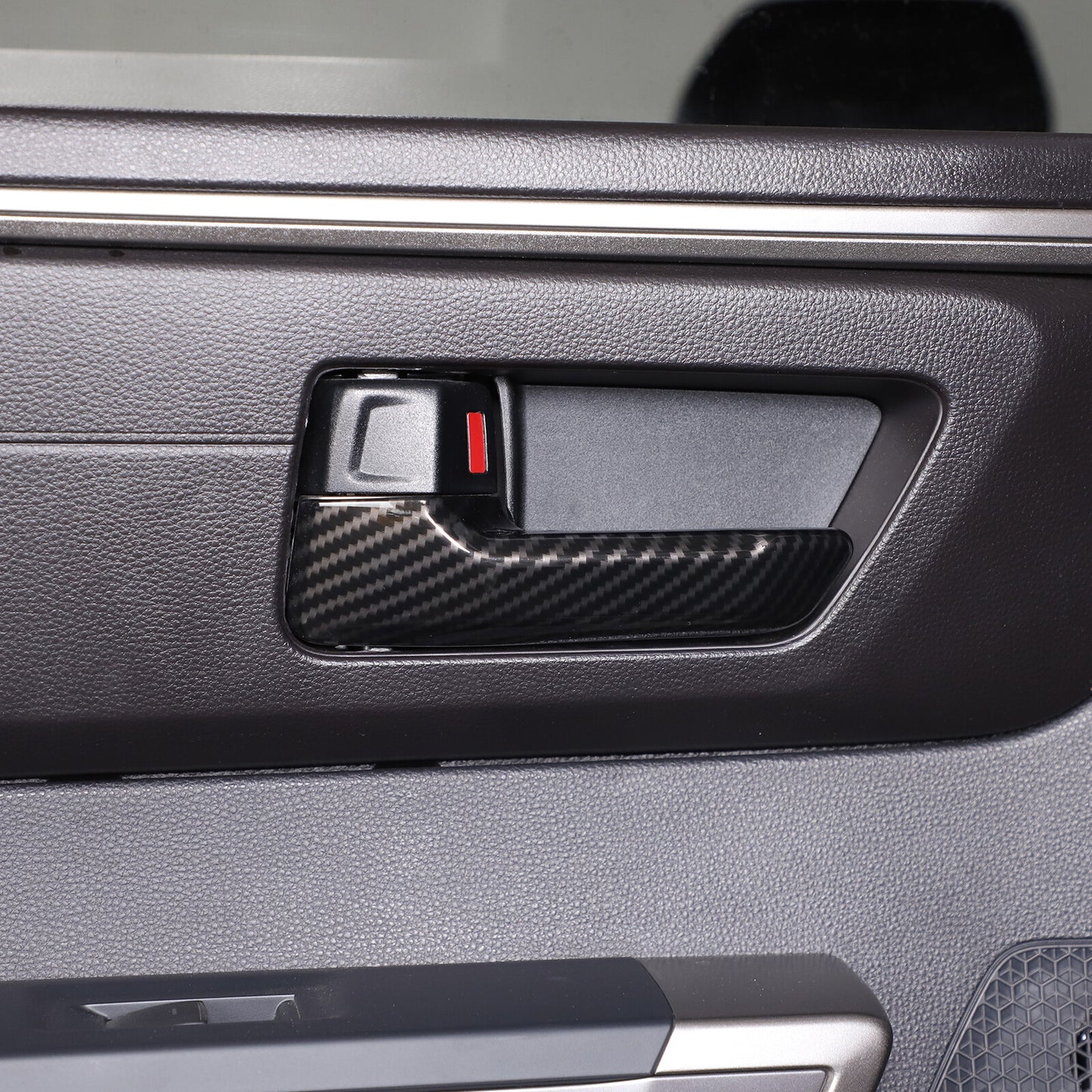 Glossy black tailgate handle and emblem badge cover decoration suitable for Ranger 15-21- v
