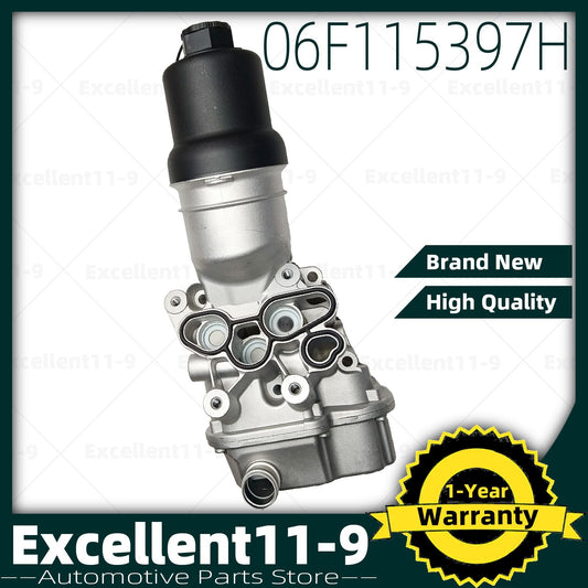 2.0T oil filter housing and cooler assembly suitable for Audi A4, A6, TT, for Golf , for Passat , for Jetta - n