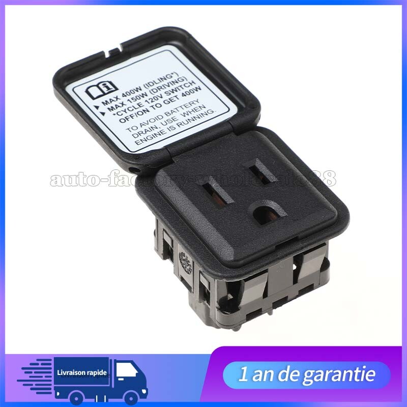 Titan Center console prise de courant pour for Nissan NV1500 NV2500 NV3500 Neuf