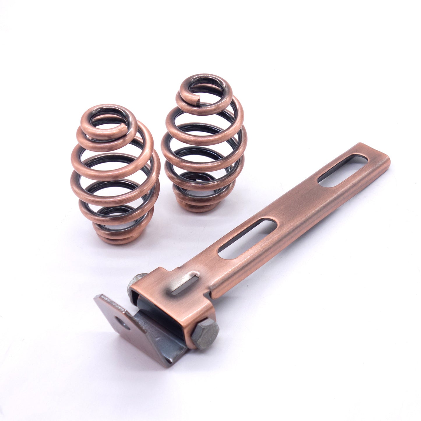 Copper 3 Solo for Seat Barrel Springs Bracket Mount Kit for Harley Chopper Bobber Q