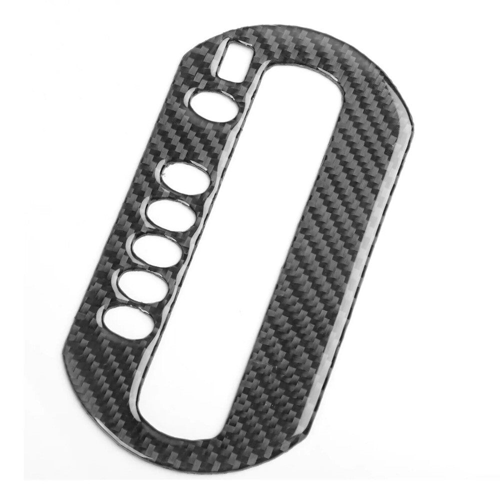 Carbon Fiber Console Gear Shift Indicator Panel Cover for Honda for Civic 01-05 New n