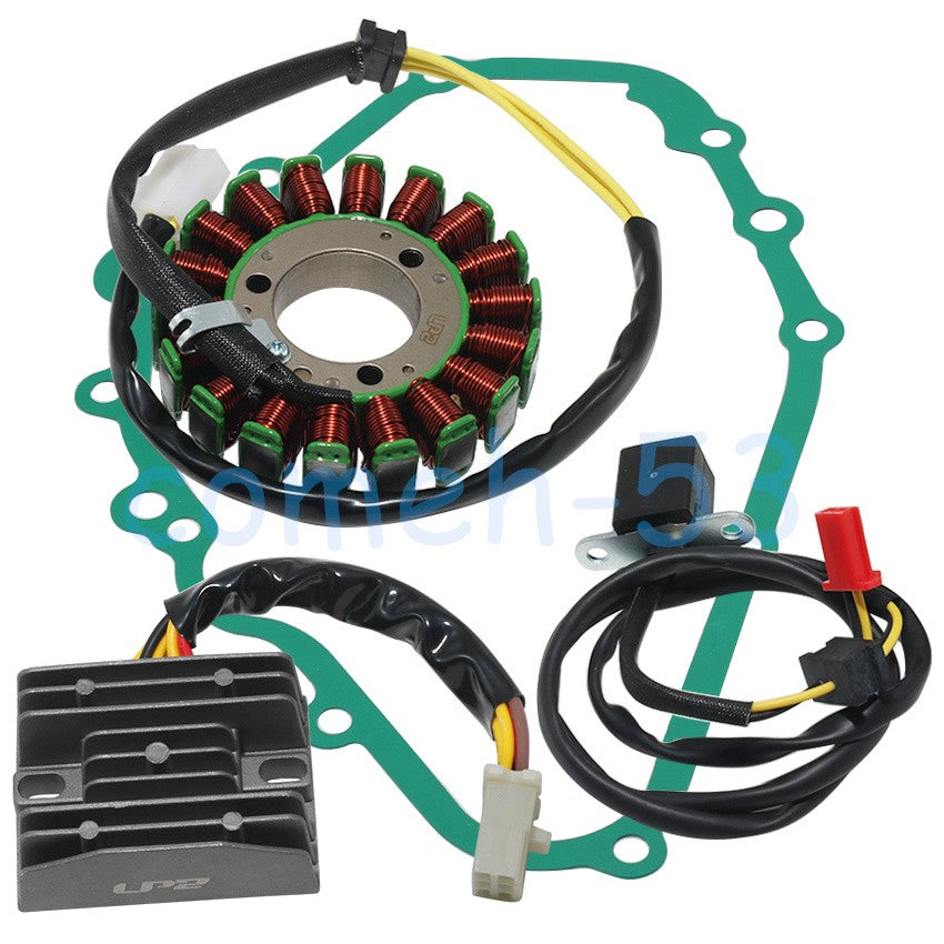 Rectifier+Gasket+Stator for Kawasaki EN500 Vulcan 500 LTD EX500 KLE400 KLE500 Q