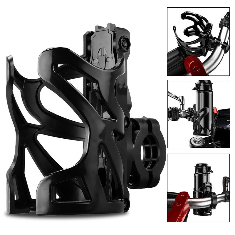 US Adjustable Motorcycle Handlebar Drink Cup Holder Mount Water Bottle Bicycle