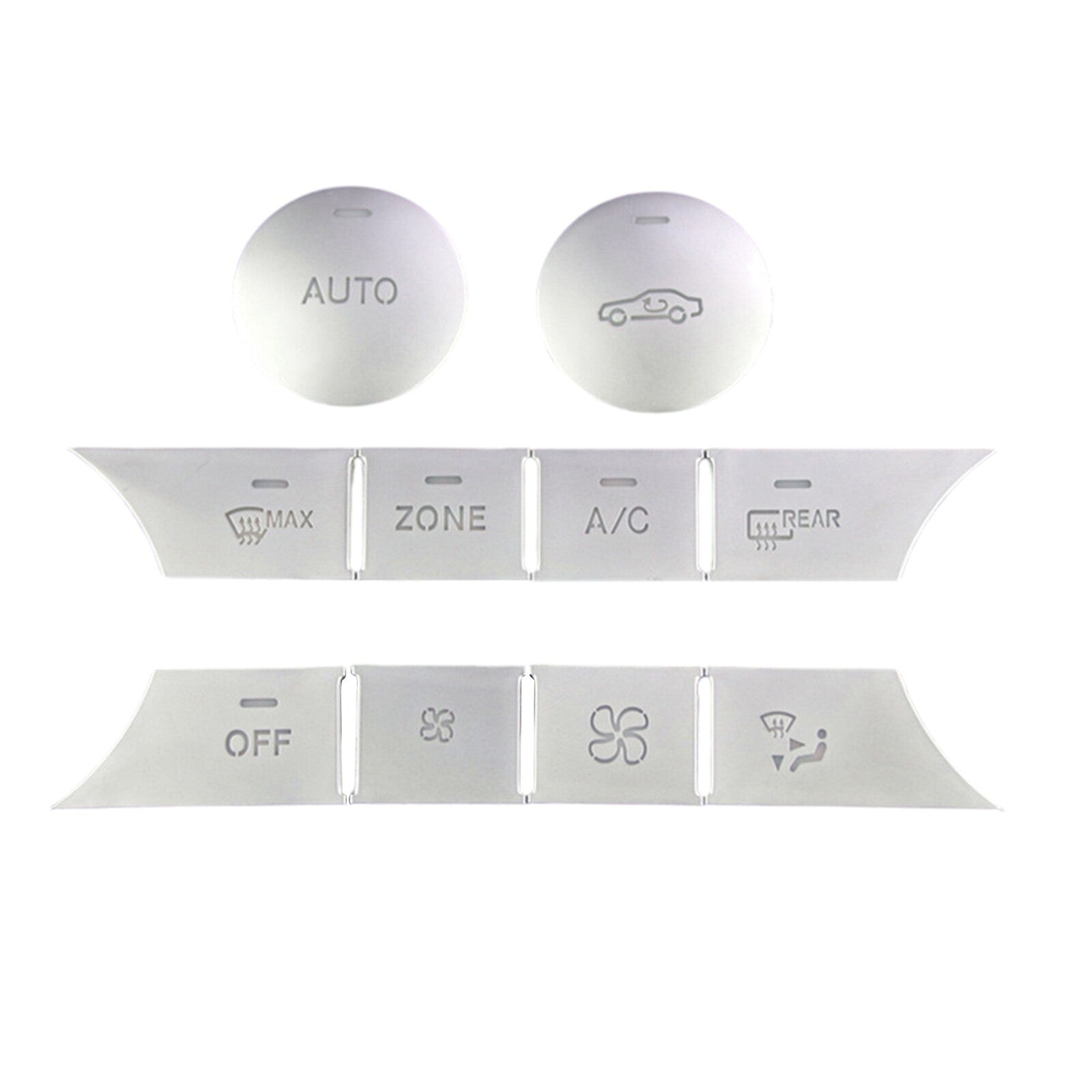 Center Console Air Button Cover Trim for Benz C CLS GL GLK ML W204 W166 C218 AT